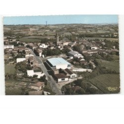 CADOURS: vue générale vue aérienne 10x15 - très bon état