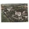 CAUJAC: l'église et le château vue aérienne 10x15 - très bon état