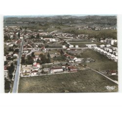 CAZERES-sur-GARONNE: le stade vue aérienne 10x15 - très bon état