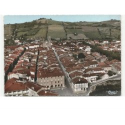 MONTRESQUIEU-VOLESTRE: vue générale vue aérienne 10x15 - très bon état