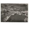 MONTREJEAU: bas de la ville et la garonne vue aérienne 10x15 - très bon état