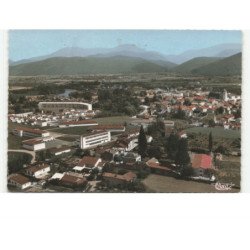 MONTREJEAU: vue générale vue aérienne 10x15 - très bon état