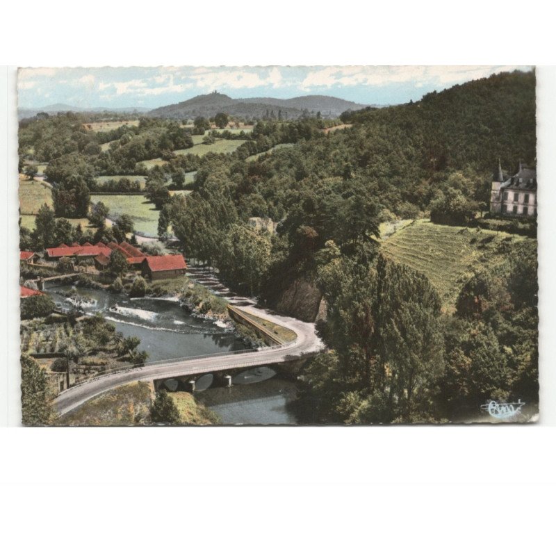 POINTIS-INARD: pont sur le ger vue aérienne 10x15 - très bon état