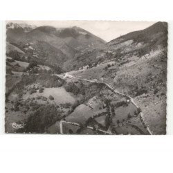 PORTET-D'ASPET: les lacets du col vue aérienne 10x15 - très bon état