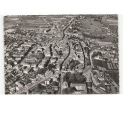 SAINT-GAUDENS: vue panoramique de la ville vue aérienne 10x15 - très bon état