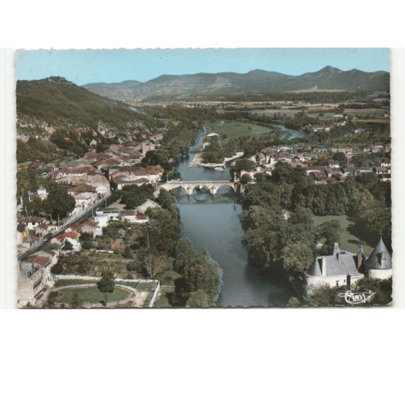 SAINT-MARTORY: vue générale vue aérienne 10x15 - très bon état
