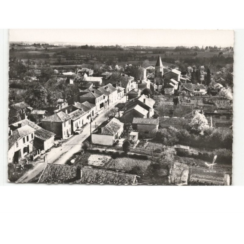 BRETAGNE D'ARMAGNAC: vue aérienne 10x15 - très bon état