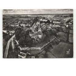 JEGUN: l'église côté abside vue aérienne 10x15 - très bon état