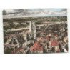 LECTOURE: cathédrale saint-gervais XVe siècle, côté abside vue aérienne 10x15 - très bon état