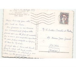 LECTOURE: cathédrale saint-gervais XVe siècle, côté abside vue aérienne 10x15 - très bon état