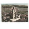 LAVARDENS: l'église du XIIIe siècle vue aérienne 10x15 - très bon état