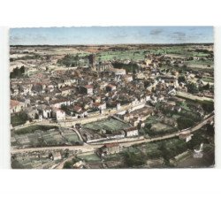 LECTOURE: vue générale vue aérienne 10x15 - très bon état