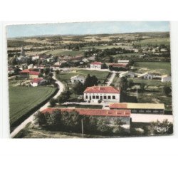 AUBIET: vue générale sur le centre d'insémination artificielle du gers vue aérienne 10x15 - très bon état