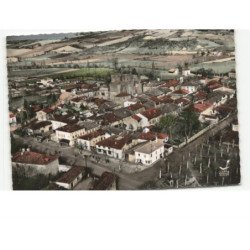 SIMORRE: vue générale vue aérienne 10x15 - très bon état