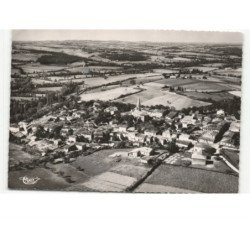 AUBIET: vue panoramique vue aérienne 10x15 - très bon état