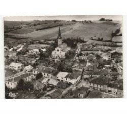 BARRAN: vue générale vue aérienne 10x15 - très bon état