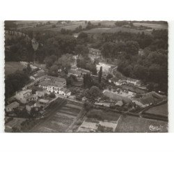BARBOTAN-les-BAINS: vue générale vue aérienne 10x15 - état