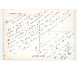 LABARRERE: le centre du bourg vue aérienne 10x15 - très bon état