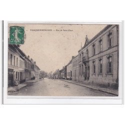 FAUQEMBERGUE : rue saint-omer - tres bon etat