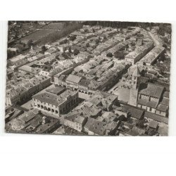 FLEURANCE: vue panoramique vue aérienne 10x15 - très bon état