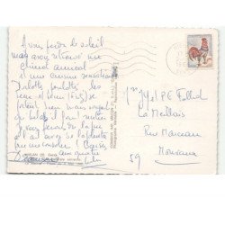 MIELAN: vue générale, la mairie, la place du 8 mai 1945 vue aérienne 10x15 - très bon état