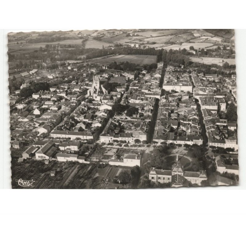 MIRANDE: vue panoramique vue aérienne 10x15 - très bon état