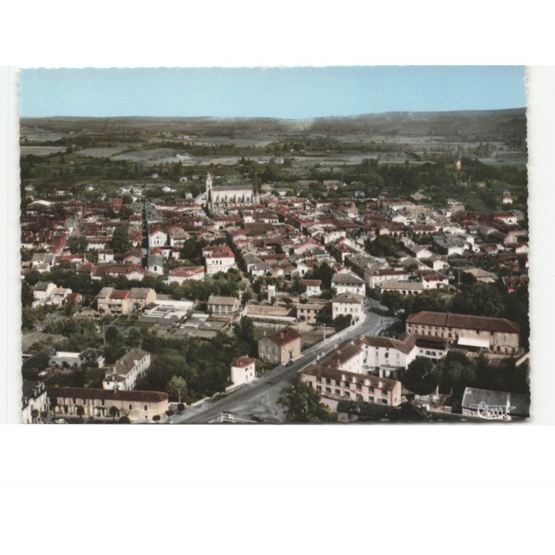 MIRANDE: vue générale vue aérienne 10x15 - très bon état