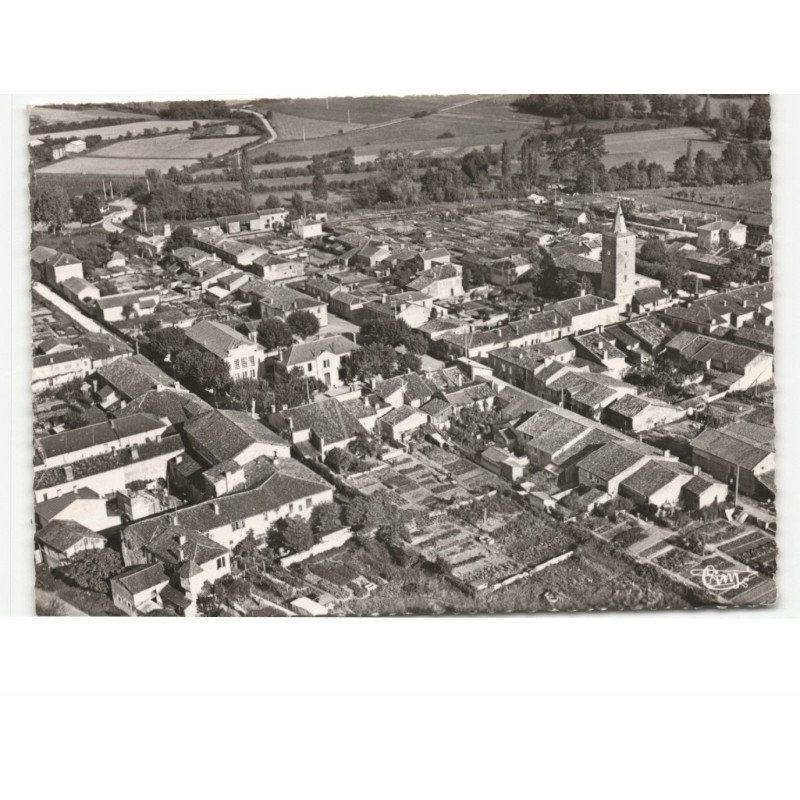PAVIE: vue générale vue aérienne 10x15 - très bon état