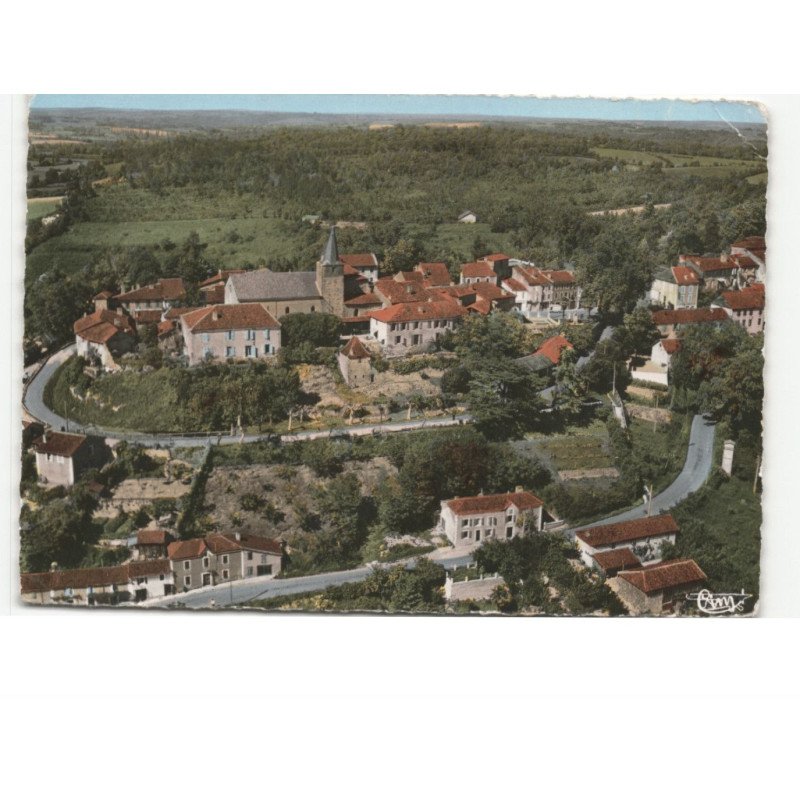 MONTESQUIOU: vue générale vue aérienne 10x15 - état