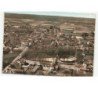 PLAISANCE-du-GERS: vue générale, au 1er plan, les arènes vue aérienne 10x15 - très bon état