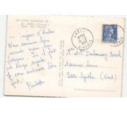 AMBES: église N.D. d'ambes vue aérienne 10x15 - état
