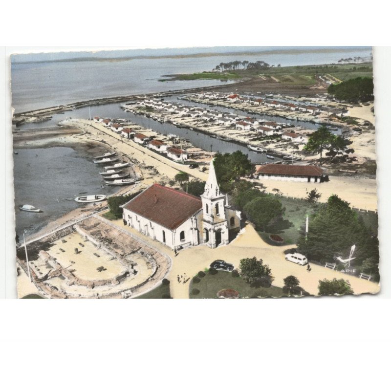 ANDERNOS: le port vue aérienne 10x15 - très bon état