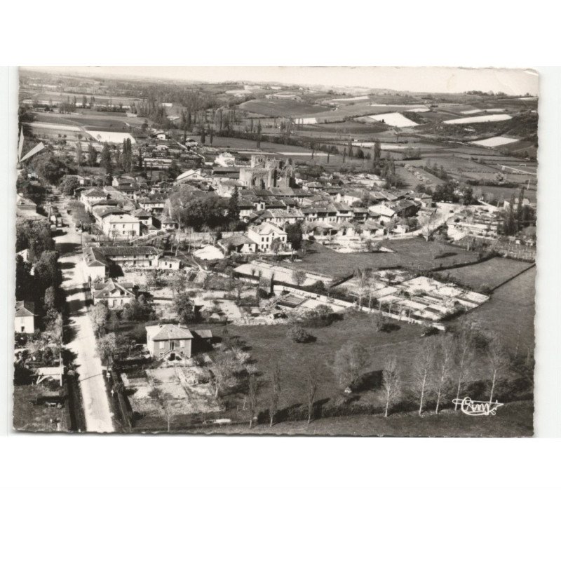 SIMORRE: vue panoramique vue aérienne 10x15 - état