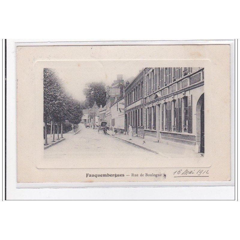 FAUQEMBERGUE : rue de boulogne - tres bon etat
