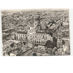 BORDEAUX: la cathédrale saint-andré XIVe siècle vue aérienne 10x15 - état