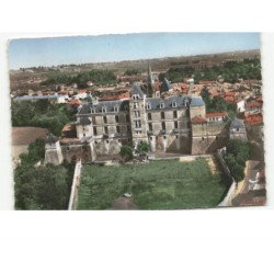 CADILLAC: château du duc d'épernon vue aérienne 10x15 - très bon état