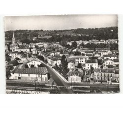 COUTRAS: vue d'ensemble vue aérienne 10x15 - très bon état