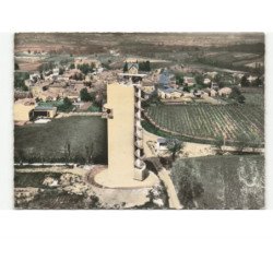 PUJOLS: le château d'eau vue aérienne 10x15 - état