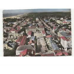 SOULAC-sur-MER: vue d'ensemble vue aérienne 10x15 - très bon état