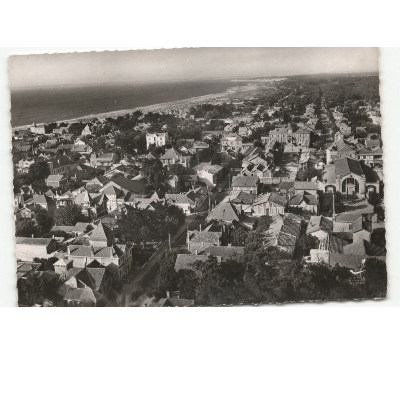 SOULAC-sur-MER: vue générale vue aérienne 10x15 - très bon état