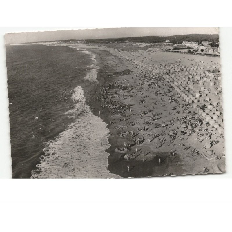 SOULAC-sur-MER: la plage vue aérienne 10x15 - état