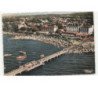 ARCACHON: la plage vue aérienne 10x15 - très bon état