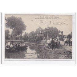 FORTEL : ecole de pont du 3e a fampoux, pont de circonstance, manoeuvre du premier chevalet - tres bon etat