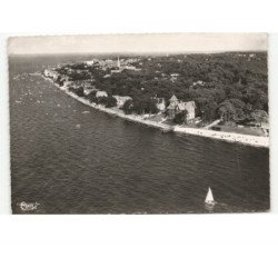 ARCACHON: perspective sur le bassin vue aérienne 10x15 - très bon état