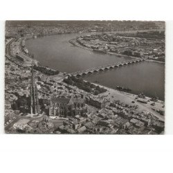 BORDEAUX: quartier saint-michel vue aérienne 10x15 - très bon état