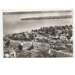 BLAYE: l'ile et les remparts vue aérienne 10x15 - état
