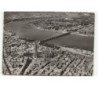 BORDEAUX: quartier saint-michel et le pont de la pierre vue aérienne 10x15 - très bon état
