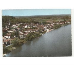 CABARA: vue générale vue aérienne 10x15 - très bon état