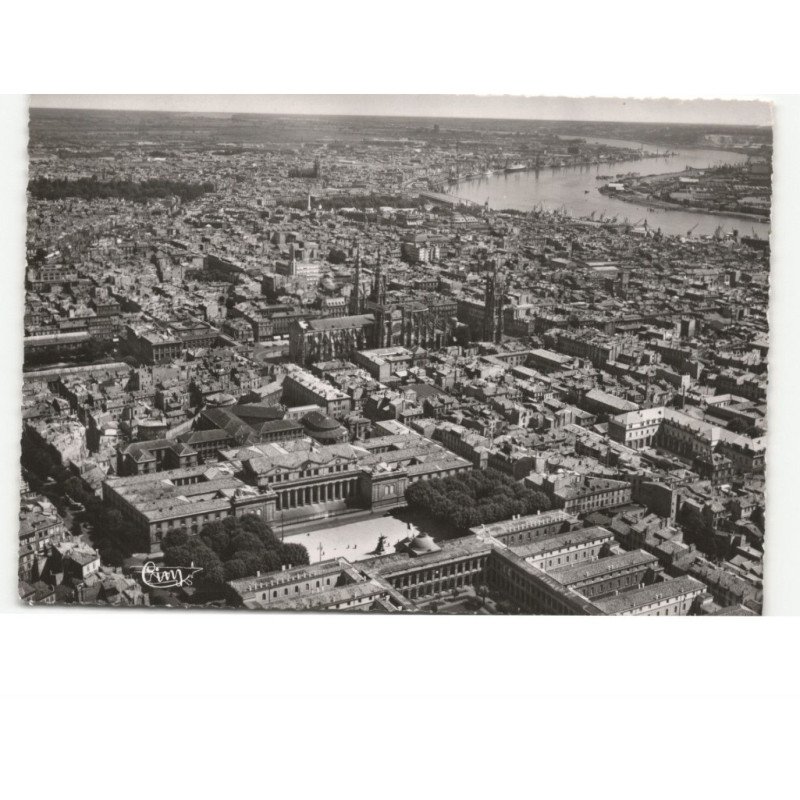 BORDEAUX: palais de justice vue aérienne 10x15 - très bon état