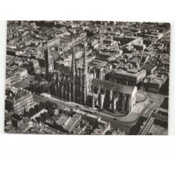 BORDEAUX: la cathédrale vue aérienne 10x15 - très bon état